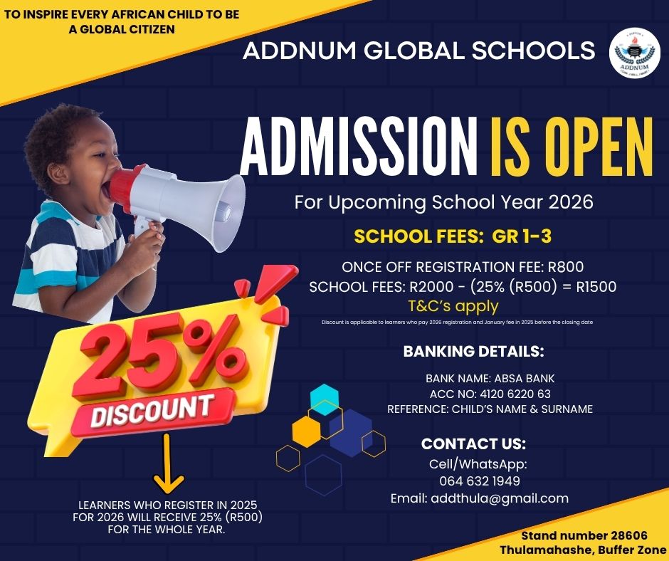 Purple & Yellow Minimal School Admission Facebook Post